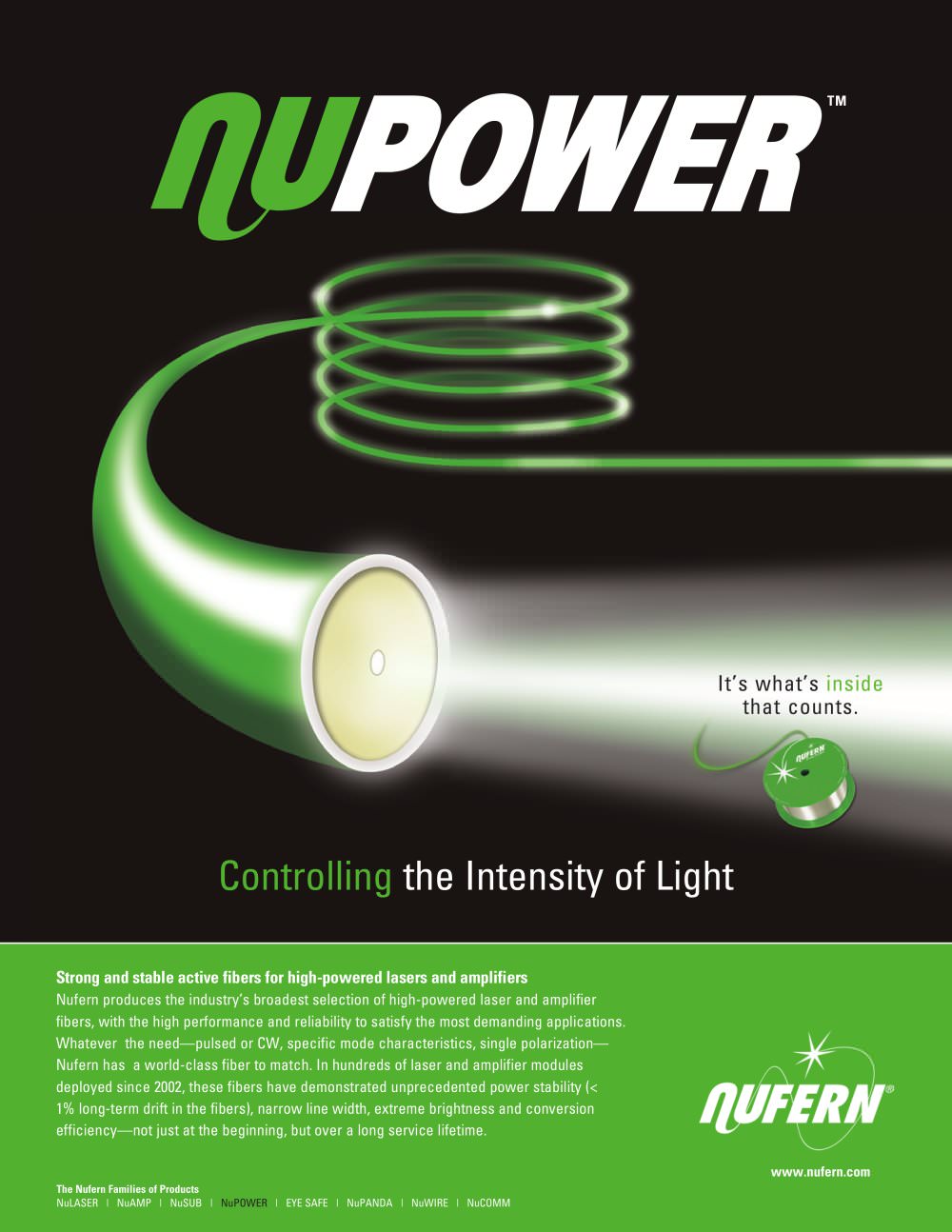 NuPOWER flyer - Nufern