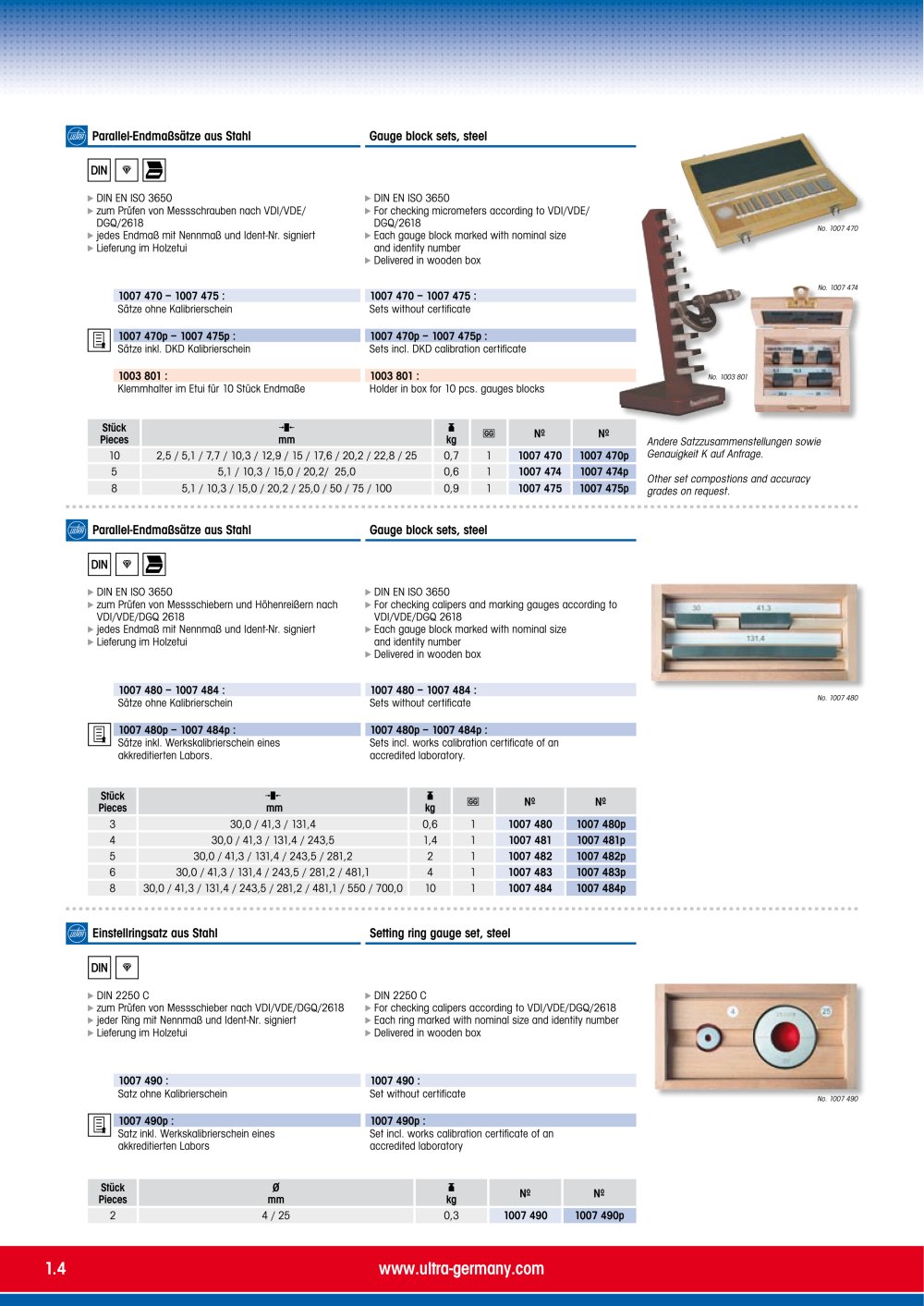 ULTRA PR&Auml;ZISION MESSZEUGE - 2328, 5521, 253846