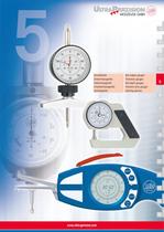 Dial caliper gauges  Thickness gauges  Depth gauges  Bore gauges  Centring devices