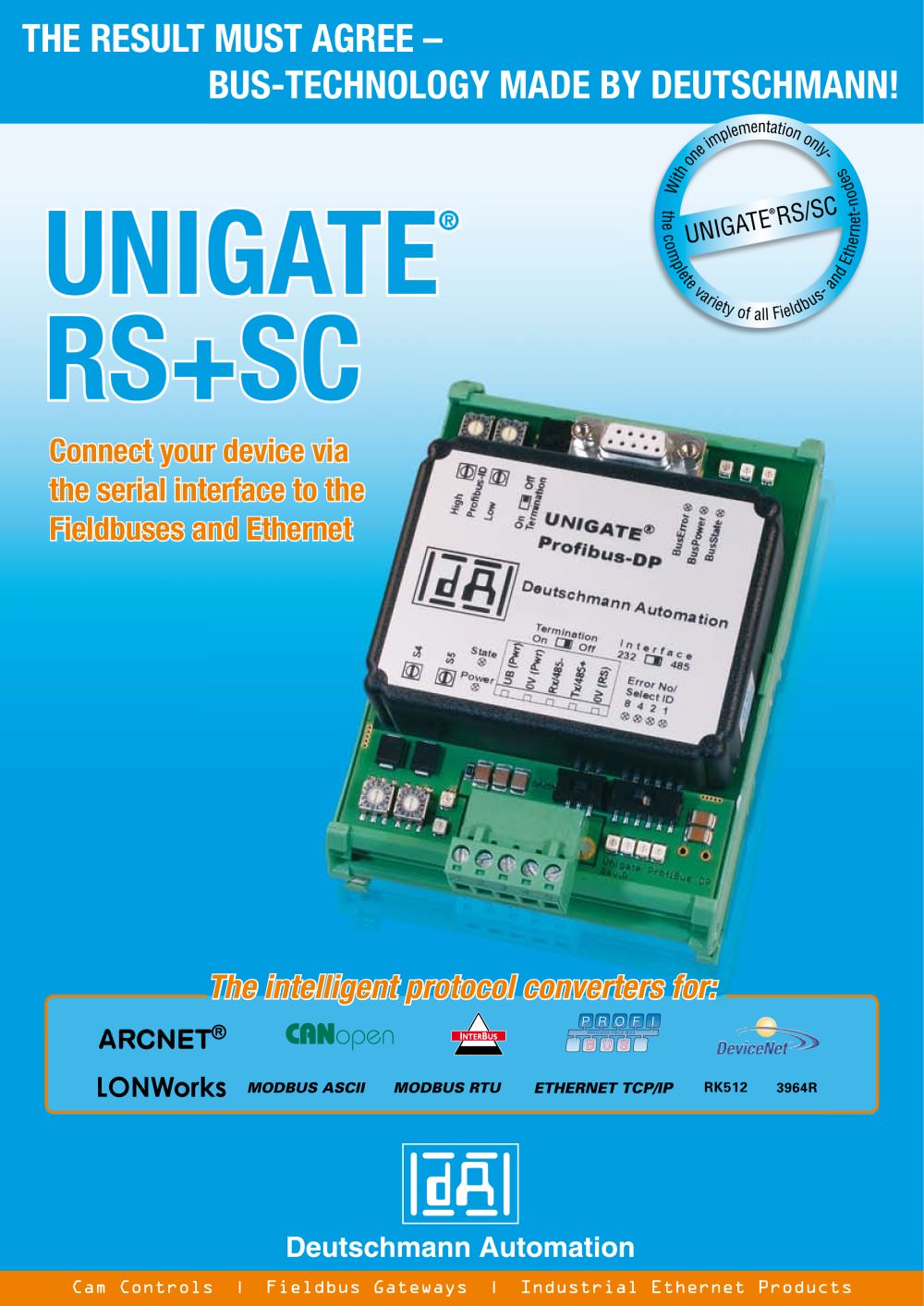 UNIGATE RS+SC - Deutschmann Automation
