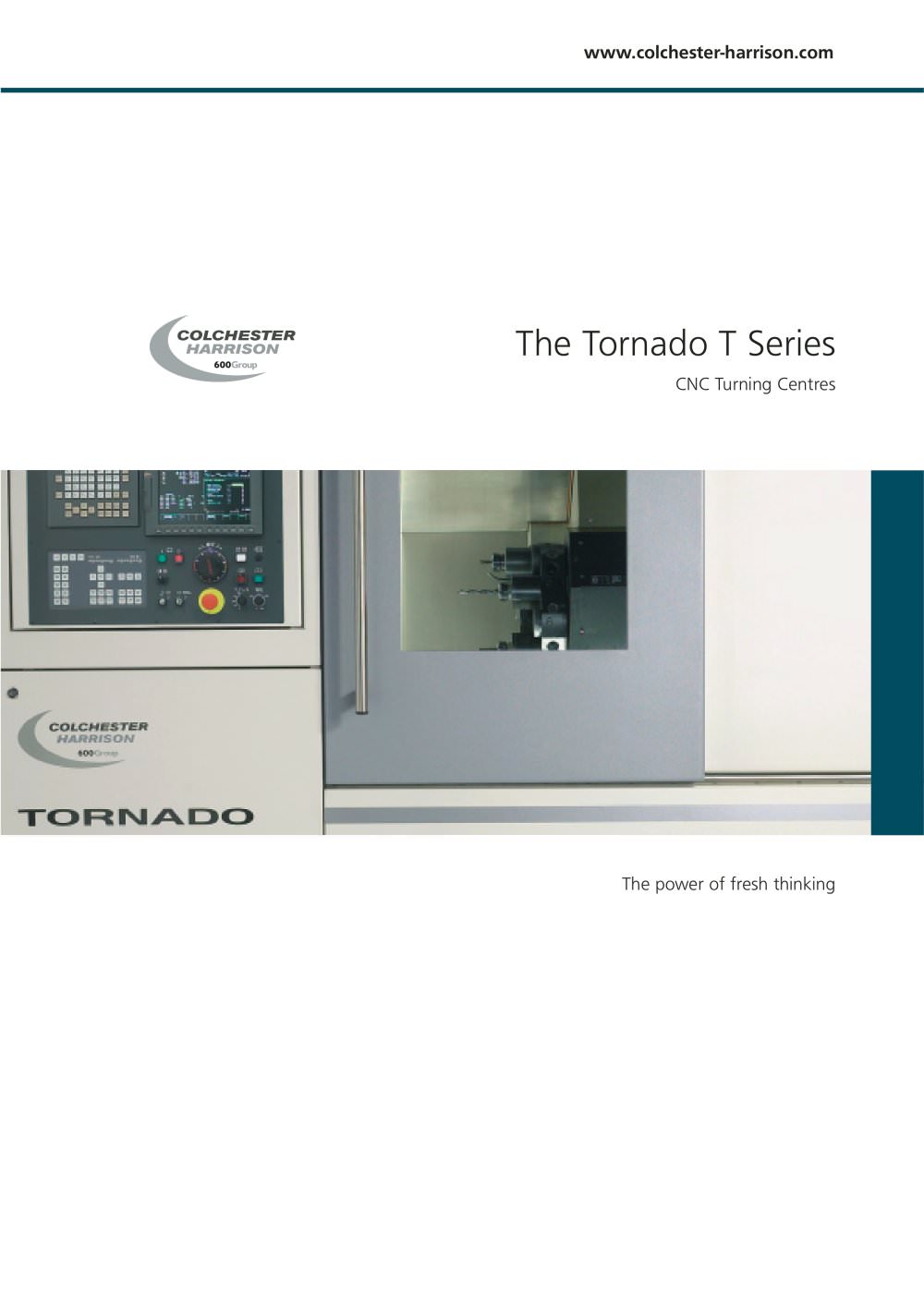 CNC Turning Centres - Tornado Brochure - 1 / 20 Pages