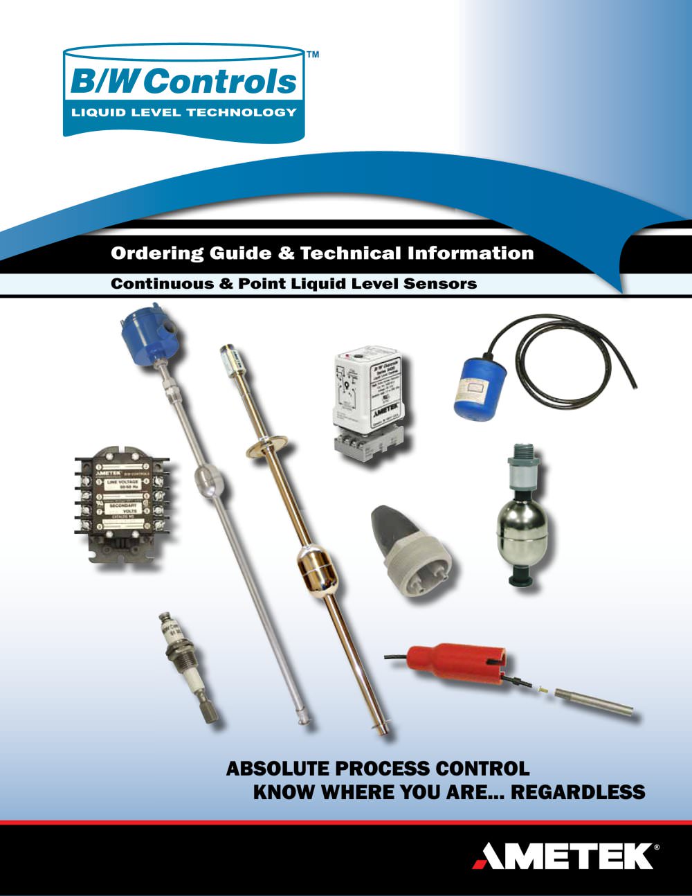 8040 B/W Controls Catalog - AMETEK Automation & Process