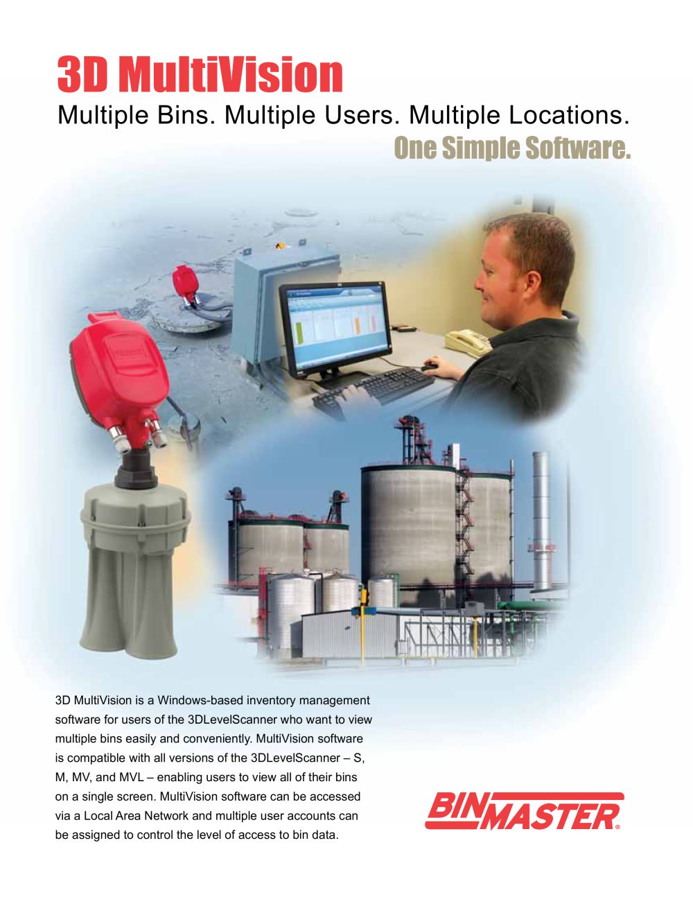 3D MultiVision Software - BinMaster