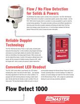 BinMaster Flow Detect 1000 Brochure