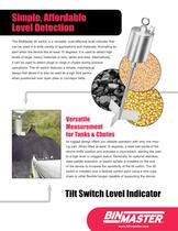 BinMaster Tilt Switch Brochure