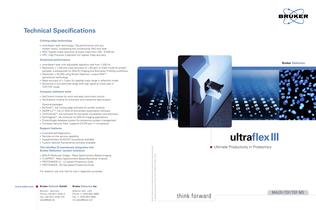 Brochure ultraflex III & ultraflex III TOF/TOF