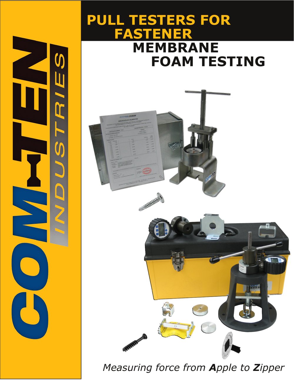 Catalog pull tester - Com-Ten Industries