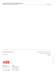 Single and Dual Input Dissolved Organics Monitor - ABB Control Systems