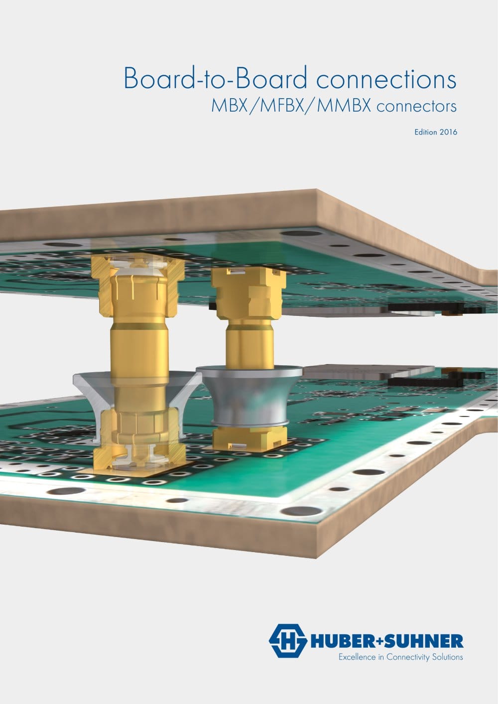 Board-to-Board Connections - MBX/MMBX Connectors - HUBER+SUHNER