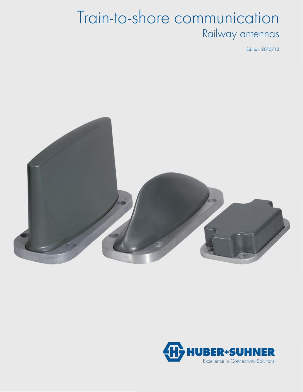 Train-to-Shore Communication - Railway Antennas - HUBER+SUHNER