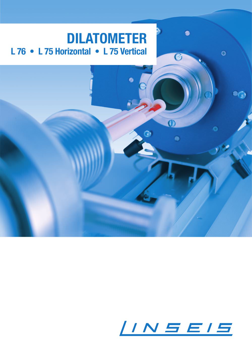 L75 H Horizontal Research Dilatometer series, horizontal mode of operation - Linseis