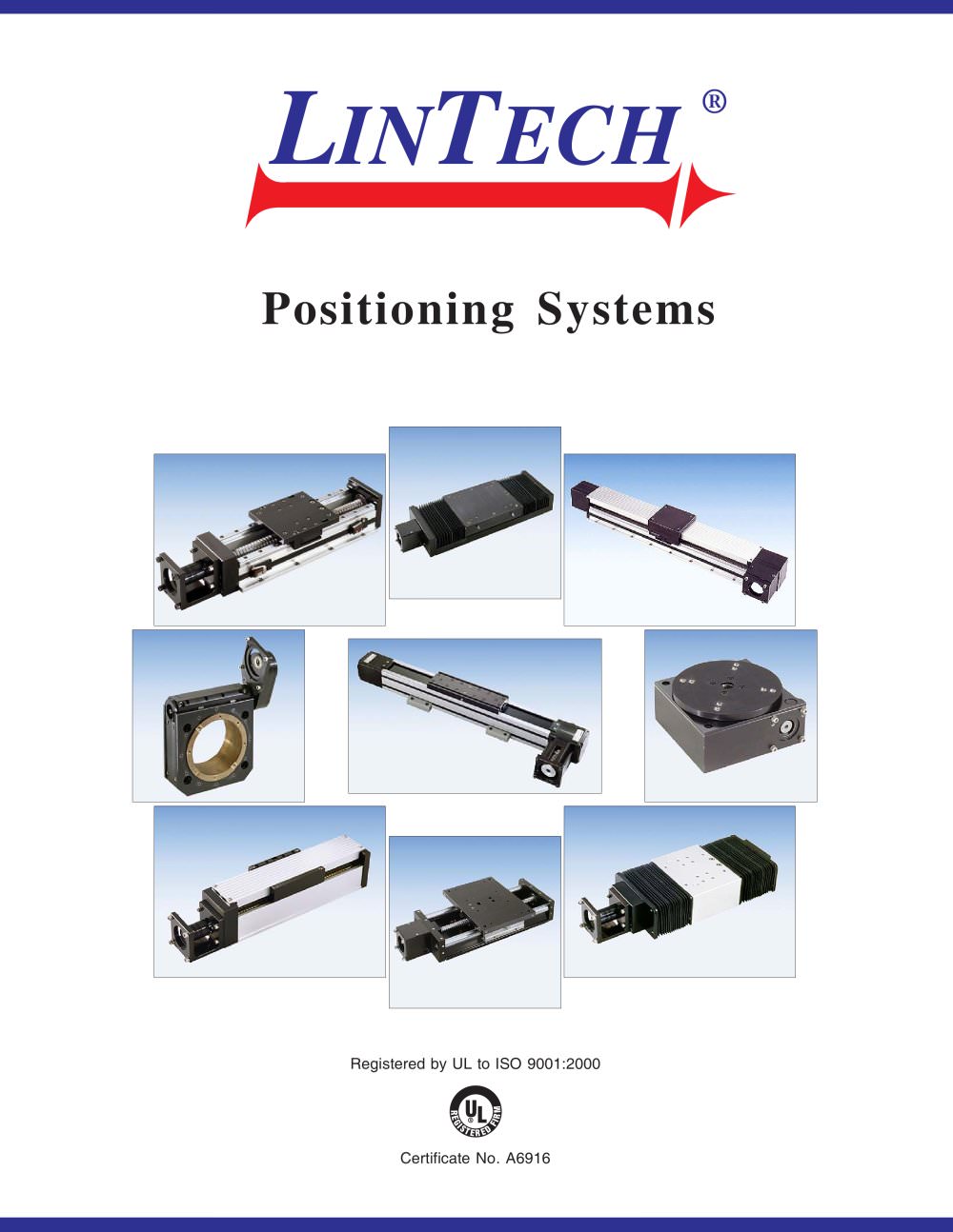 Positioning Systems catalog - LinTech
