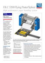 DLC 3200 Flying Paster/Splicer - High performance paper handling system