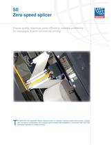 SE  Splicer for single wide newspaper printing <1500 fpm / 7,6 m/s