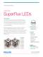 Lead Free SuperFlux LEDs - Philips Lumileds Lighting Company