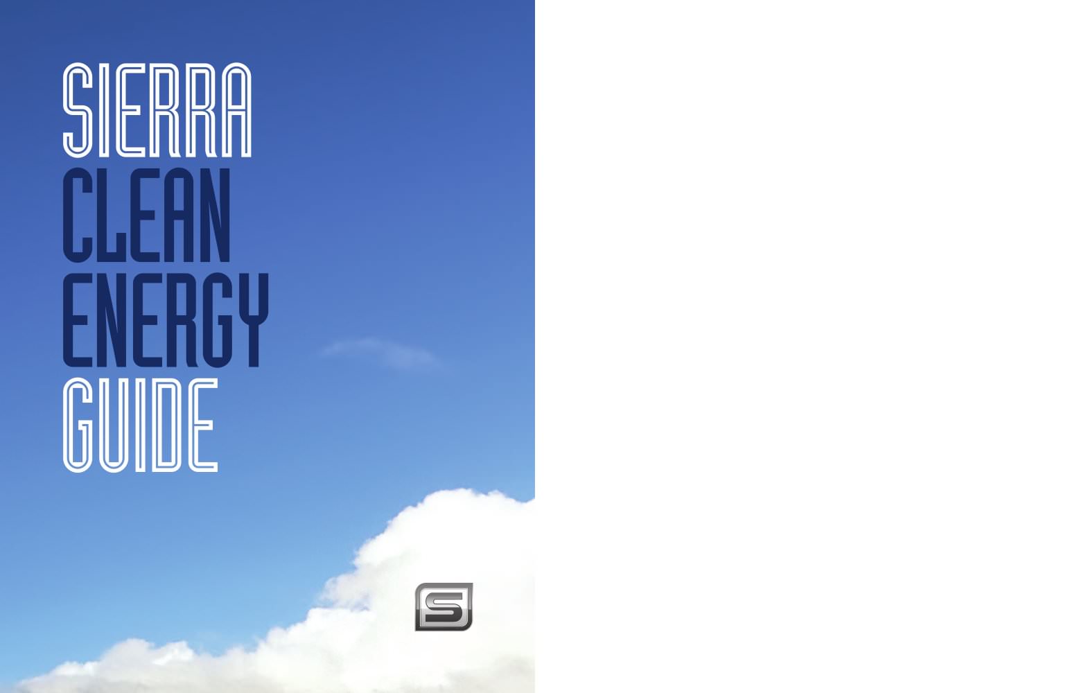 Sierra Clean Energy Guide - Sierra Instruments
