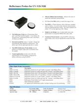 Reflectance Probes for UV-VIS-NIR