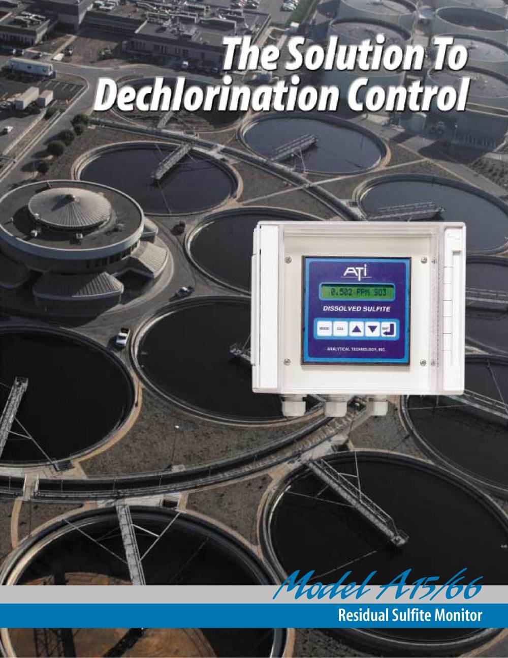 Analytical Technology A15/66 Residual Sulfite Monitor - Analytical Technology