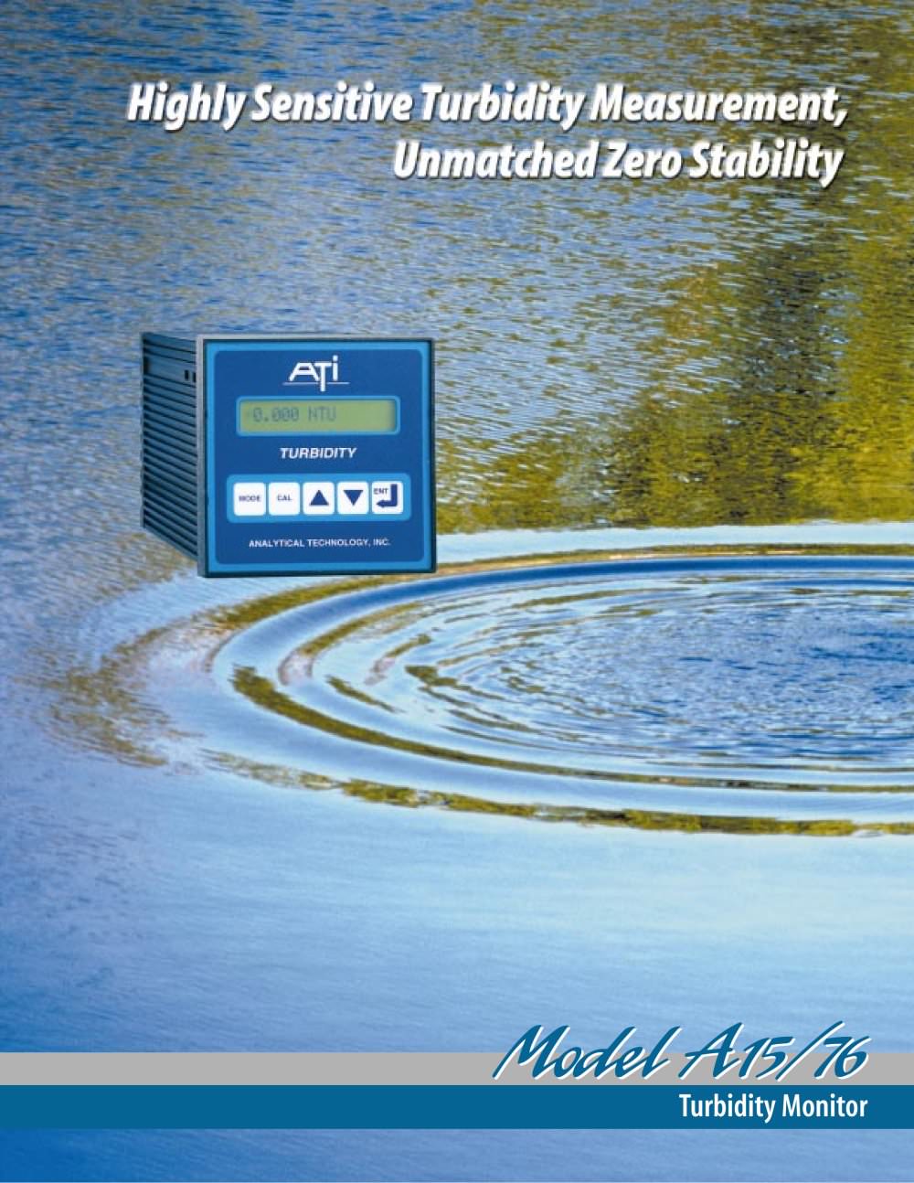 Analytical Technology A15/76 Turbidity Monitor - Analytical Technology