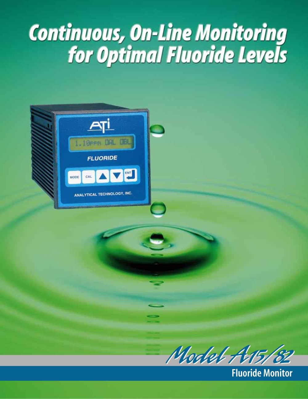 Analytical Technology A15/82 Fluoride Monitor - Analytical Technology