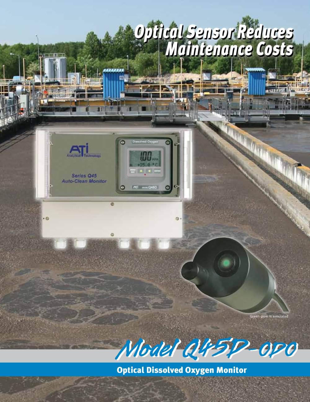 Analytical Technology Q45D-ODO Optical Dissolved Oxygen Monitor - Analytical Technology