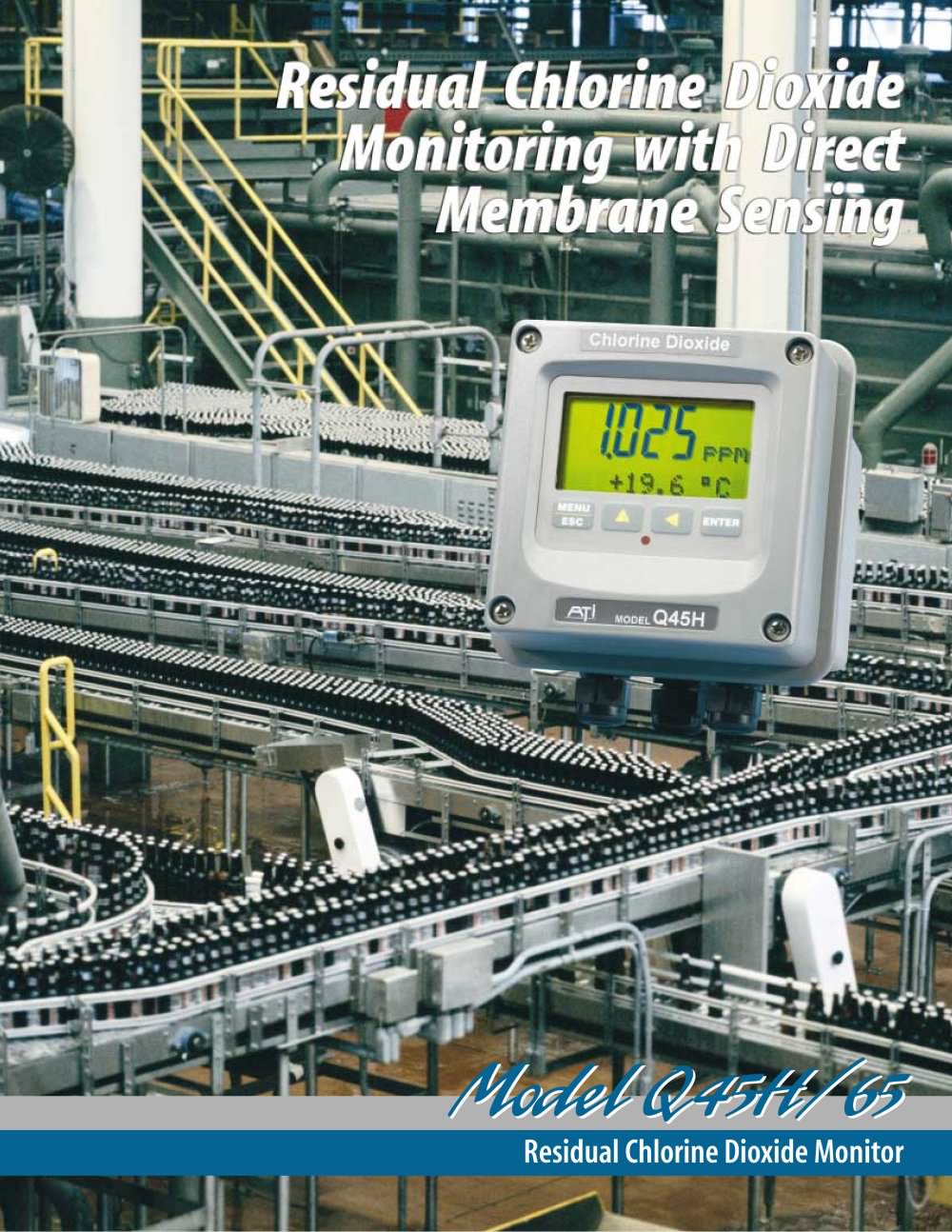 Analytical Technology Q45H/65 Chlorine Dioxide Monitor - Analytical Technology