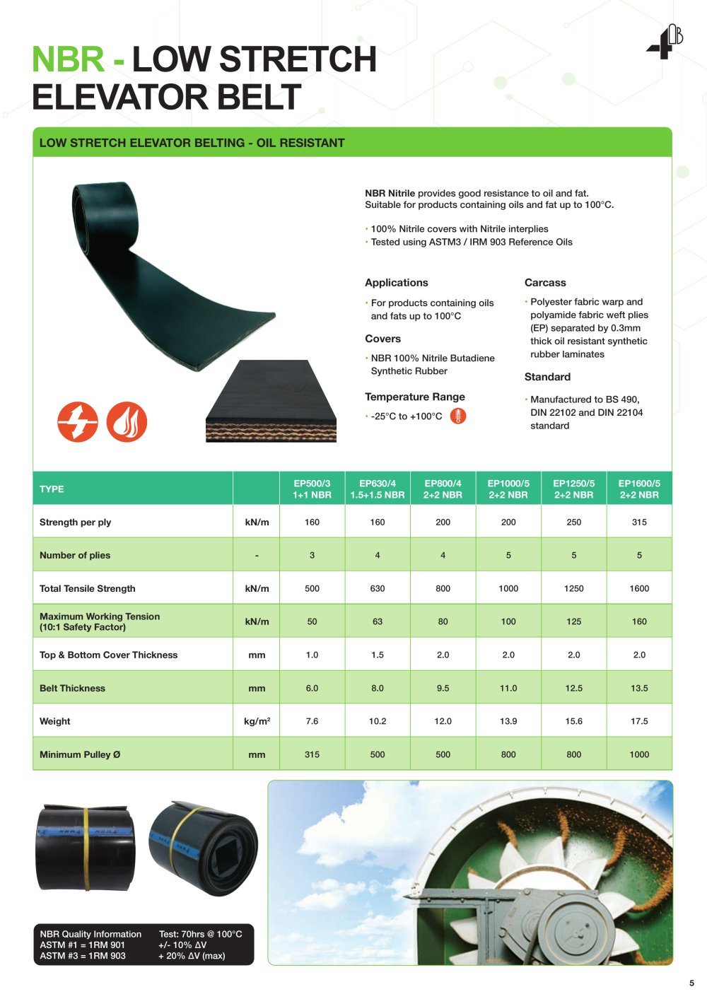 4B Braime Elevator Components - 