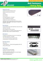 4B Conveyor Belt Fasteners - Light and Heavy Duty