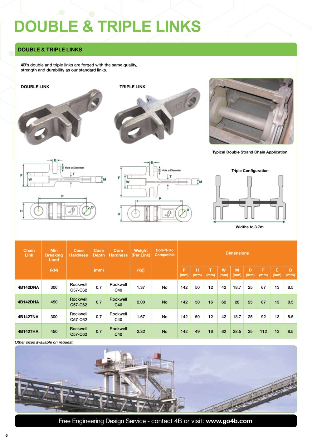 4B Braime Elevator Components - 94466, 90890, 2991