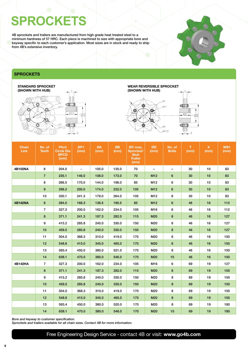 4B Braime Elevator Components - 90651