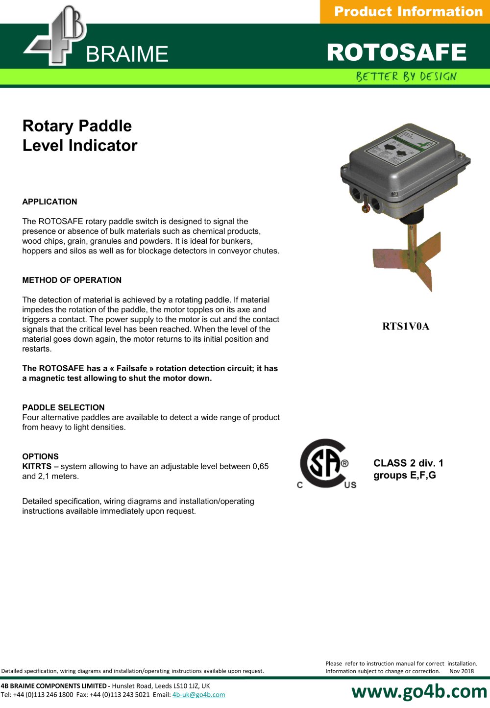 Rotary Level