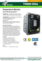 T400 Elite - Bearing Temperature Monitor