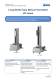 NEW Manual hand wheel operation stand HV-500N