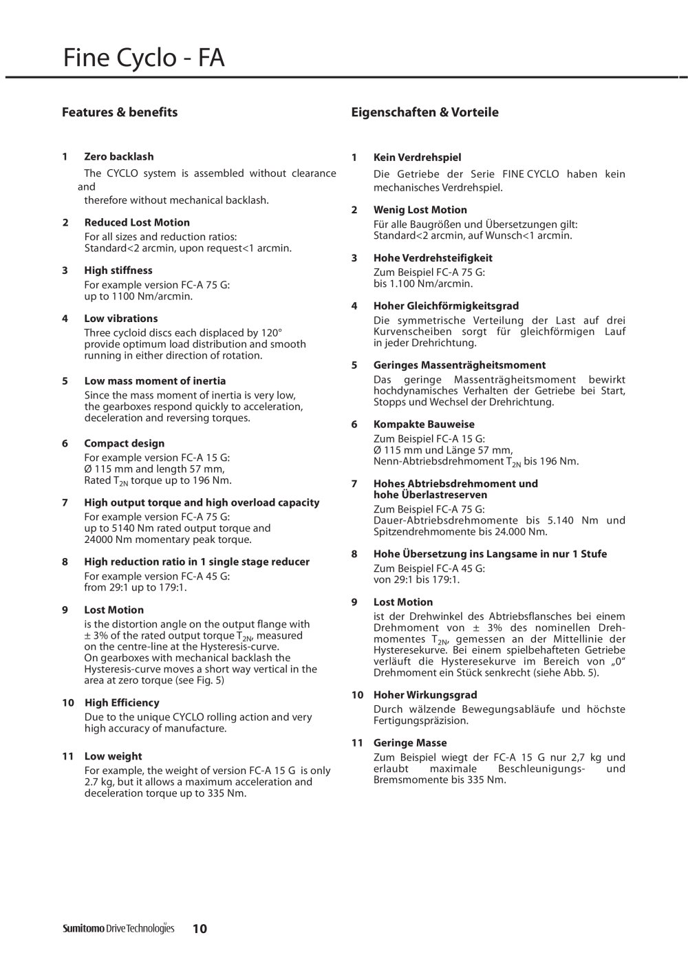 SUMITOMO Drive Technologies - 80878, 93291