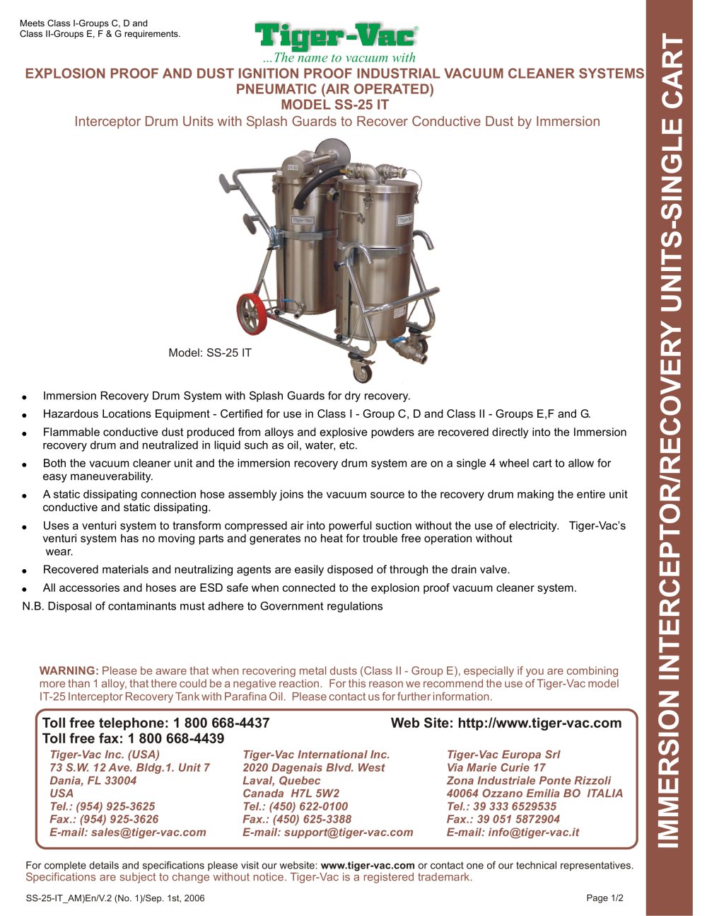 Tiger-Vac International - 