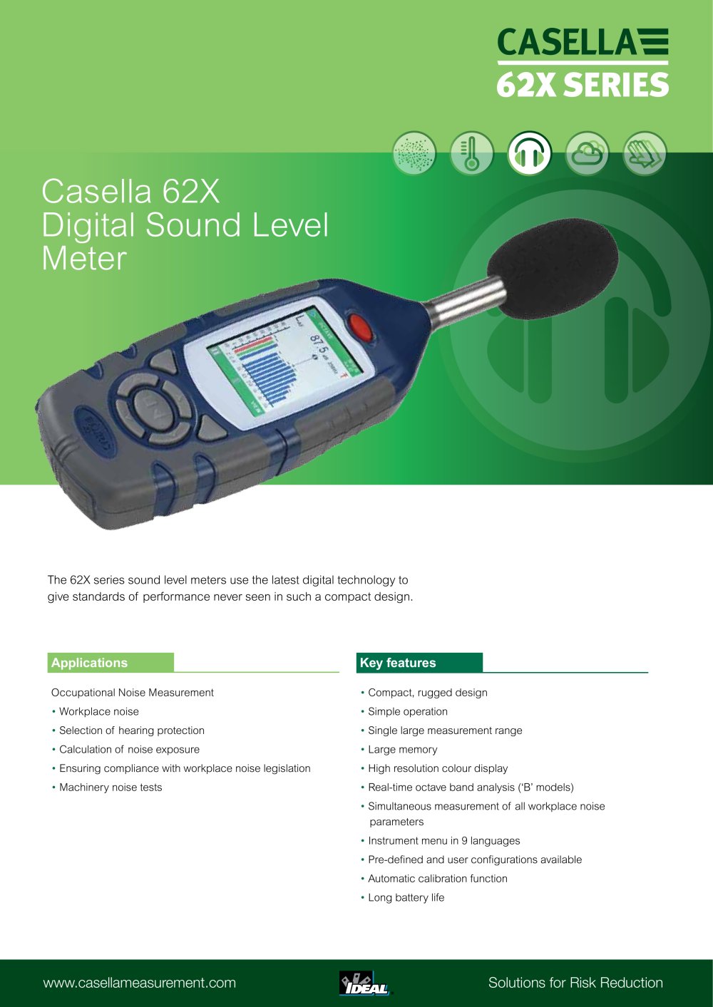 new CEL-600 series - Casella CEL