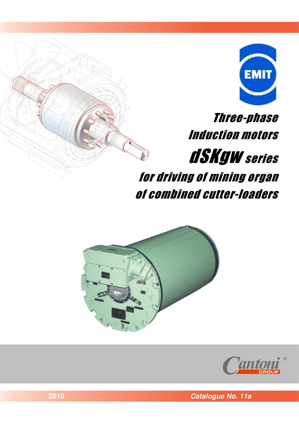Mining Motors for Combined Cutter-loaders - EMIT