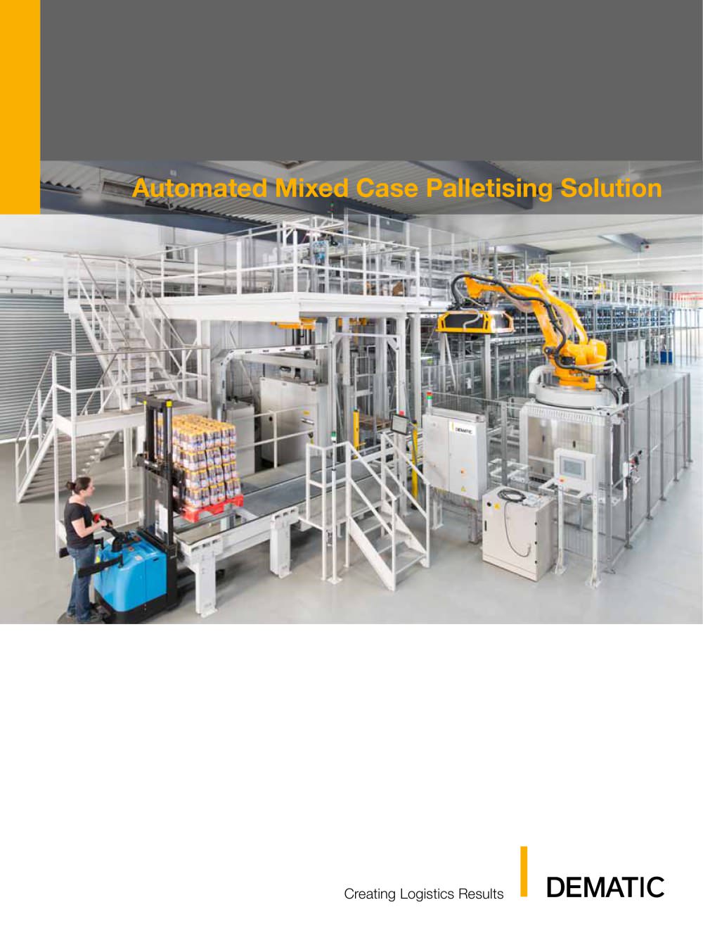 AMCAP - Automated Mixed Case Palletizing - DEMATIC