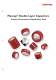 double layer capacitors