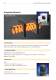 Resistance heating strip