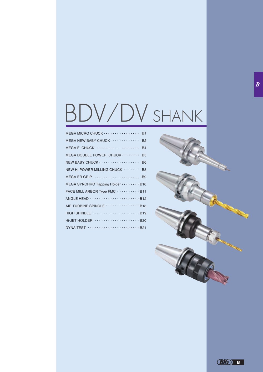 BDV/DV Shank - BIG DAISHOWA
