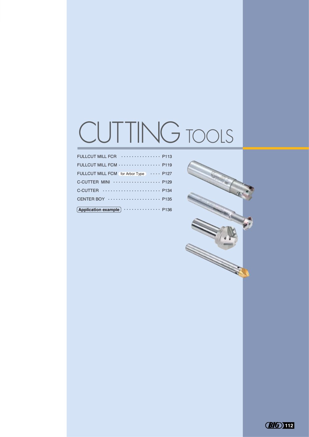 Cutting tools C-CUTTER MINI / C-CUTTER / CENTER BOY - BIG DAISHOWA