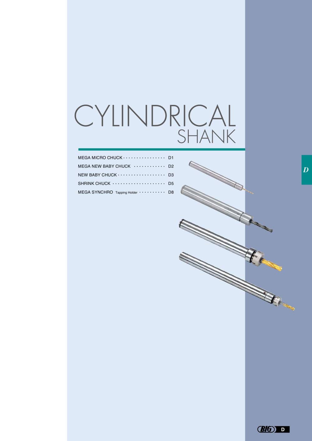 CYLINDRICAL Shank - BIG DAISHOWA