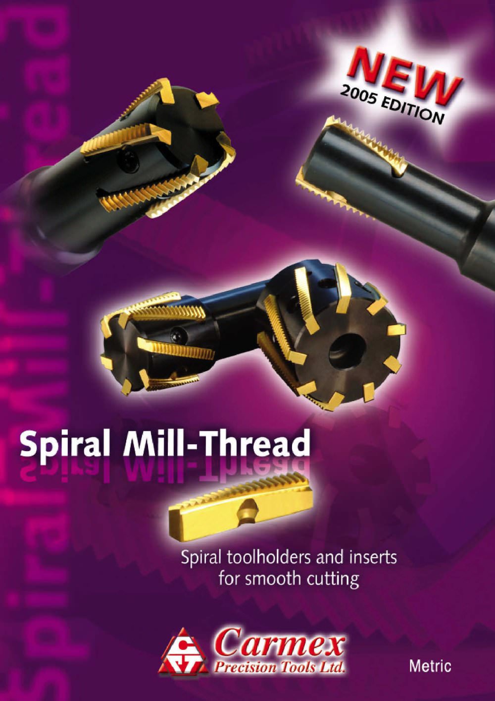 Spiral Mill Thread Leaflet  - Metric - Carmex Precision Tools
