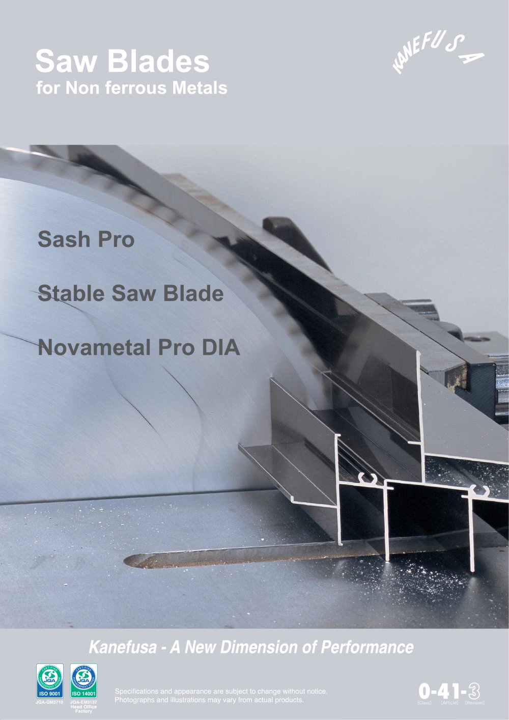 saw blade for non ferrous metals - KANEFUSA