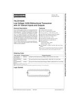 74LCX16245 Low Voltage 16-Bit Bidirectional Transceiver with 5V Tolerant Inputs and Outputs