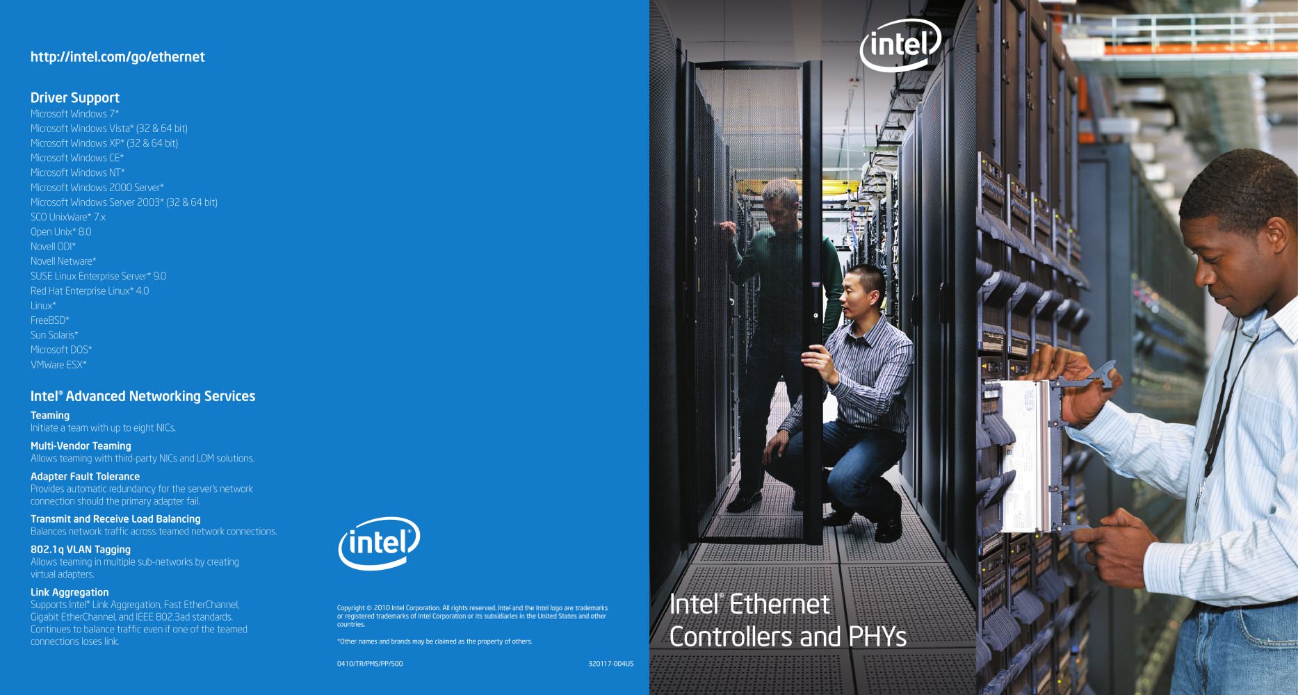 Intel&reg; Ethernet Controllers - Intel