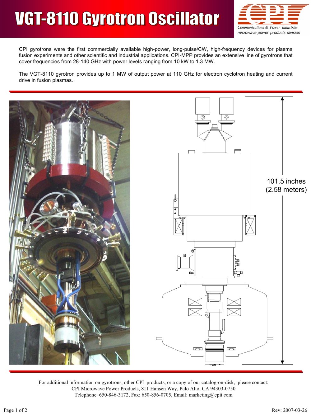 Gyrotrons - CPI