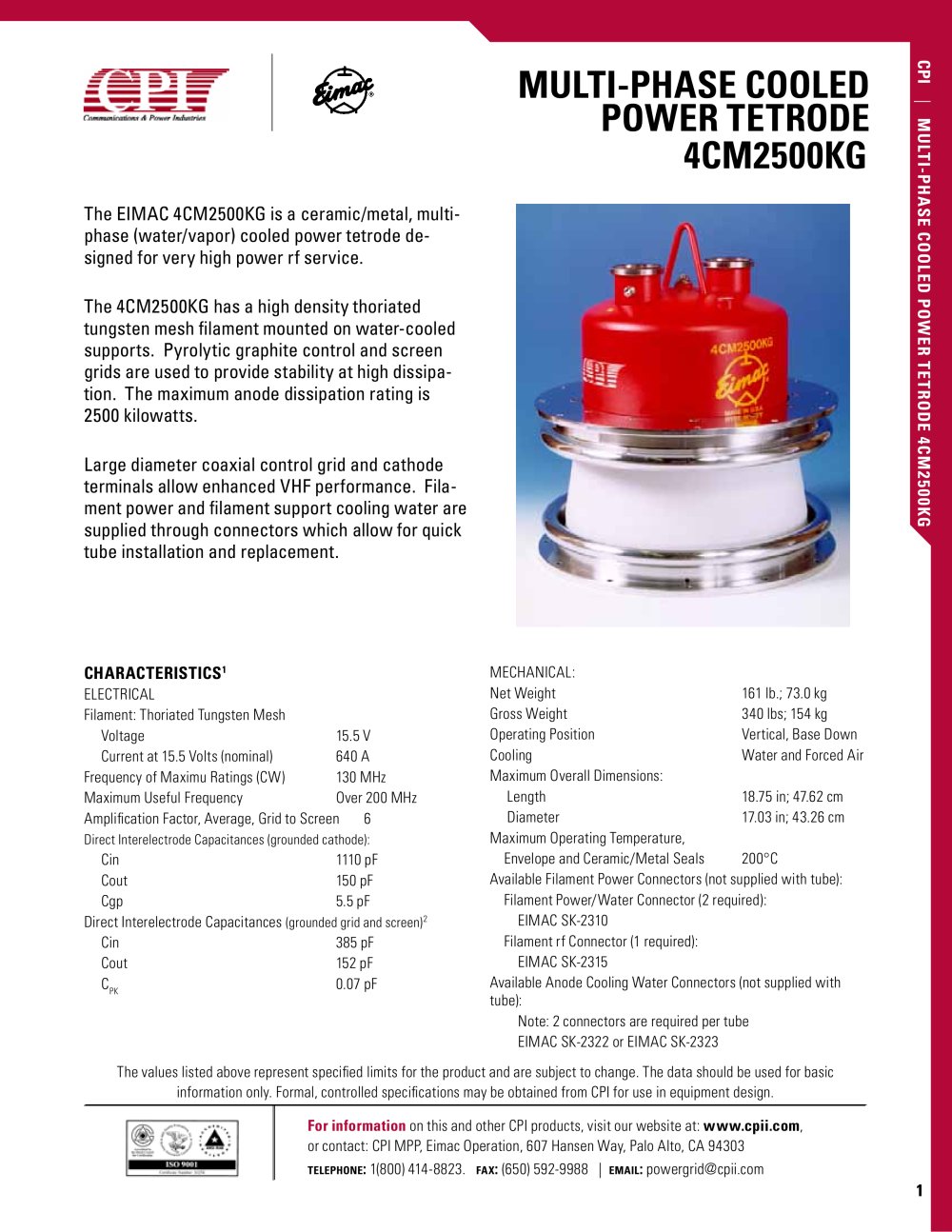 Industrial - Amplifiers - CPI