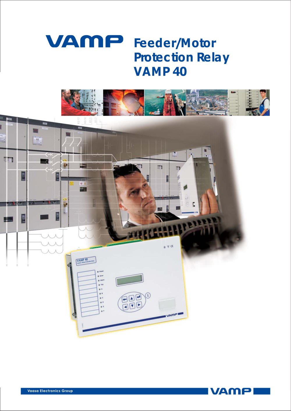 Feeder/Motor - Protection Relay  Vamp 40 - Vamp